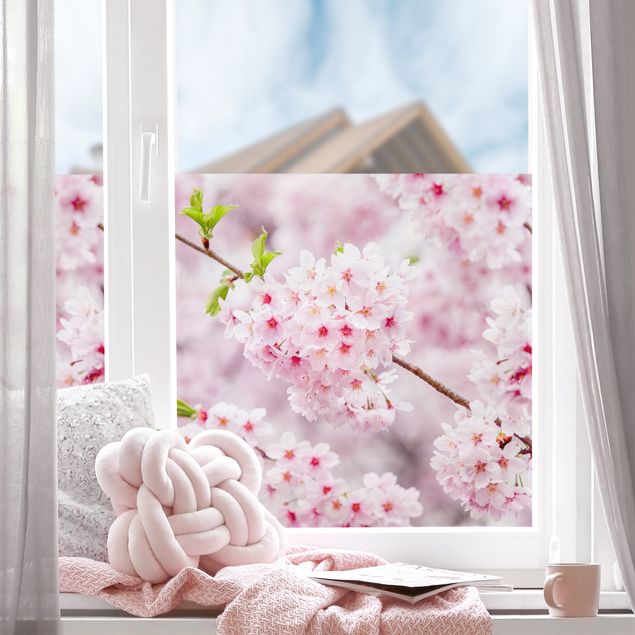 Window decoration - Japanese Cherry Blossoms