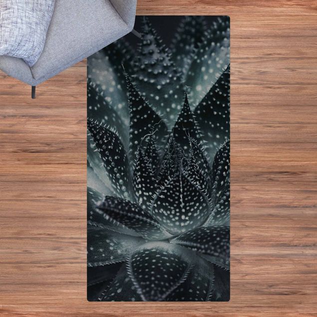 kitchen runner rugs Cactus Drizzled With Starlight At Night
