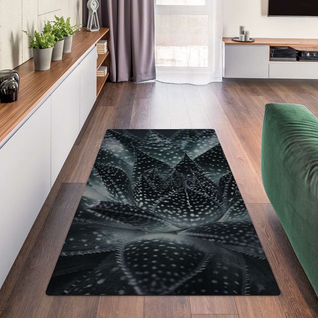 contemporary rugs Cactus Drizzled With Starlight At Night