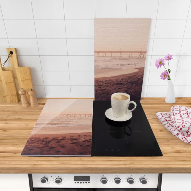 Stove top covers - California Crescent Shaped Shore