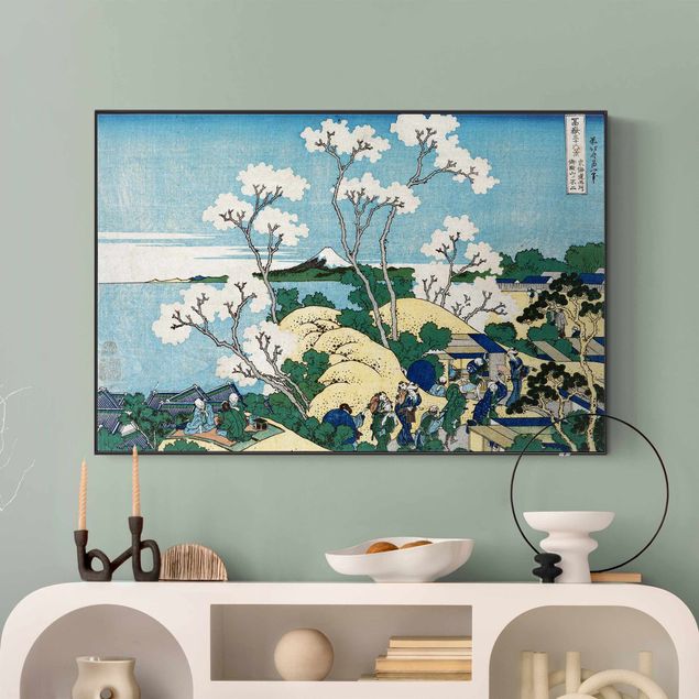 Print with acoustic tension frame system - Katsushika Hokusai - The Fuji Of Gotenyama