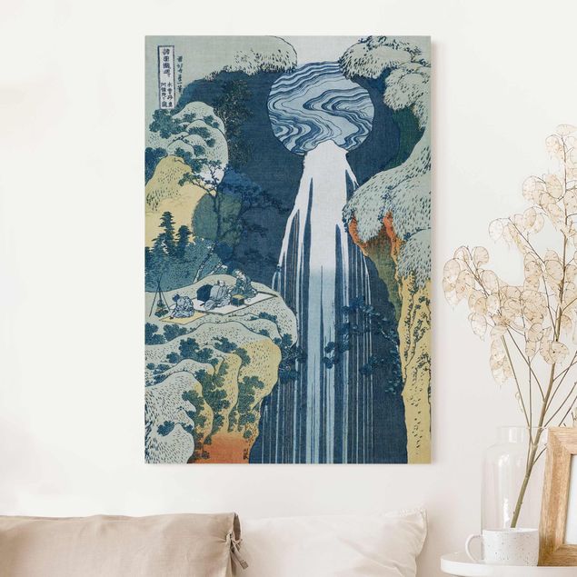 Acoustic art panels Katsushika Hokusai – The Waterfall Of Amida