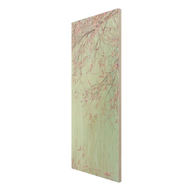 Wood print - Cherry Blossom Yearning