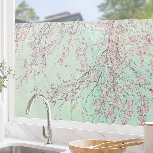 Window decoration - Cherry Blossom Yearning