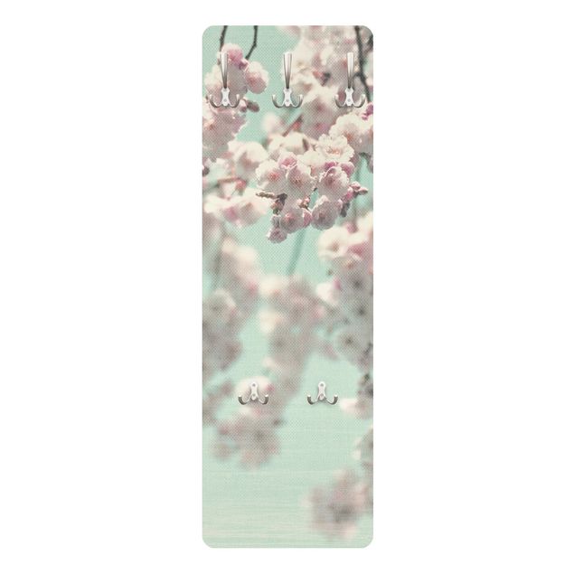 Coat rack modern - Dancing Cherry Blossoms On Canvas