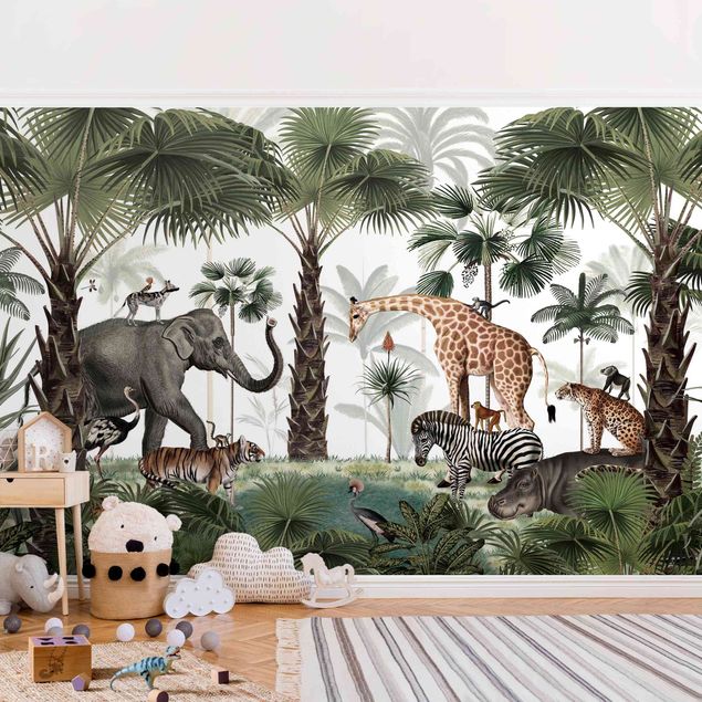 Wallpaper - Kingdom of the jungle animals