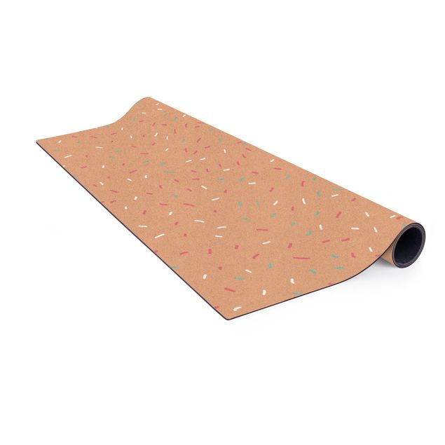 large floor mat Confetti Melon