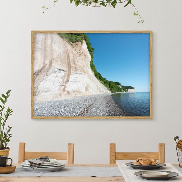 Framed poster - Chalk Cliffs Of Rügen