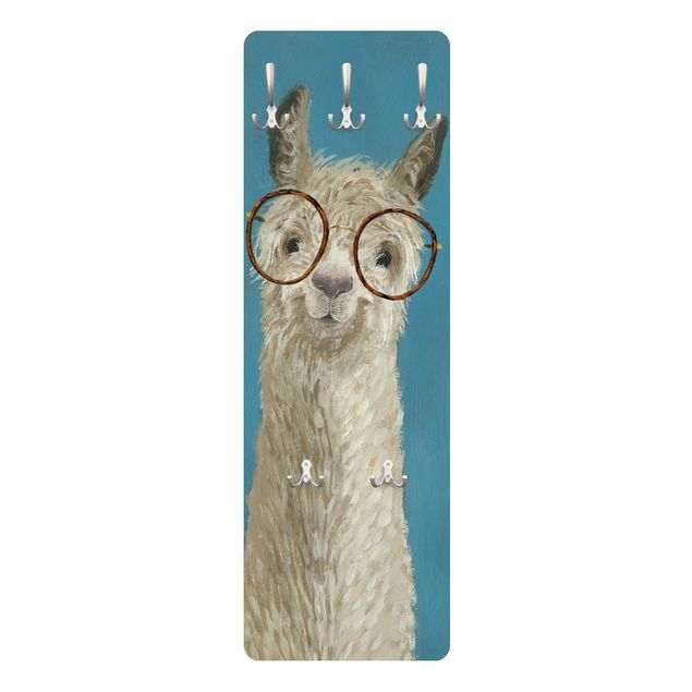 Coat rack kids - Lama With Glasses I