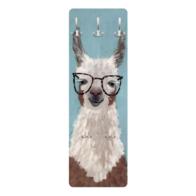 Coat rack kids - Lama With Glasses II