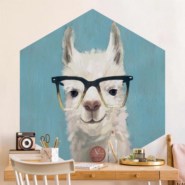 Wallpapers Lama With Glasses IV