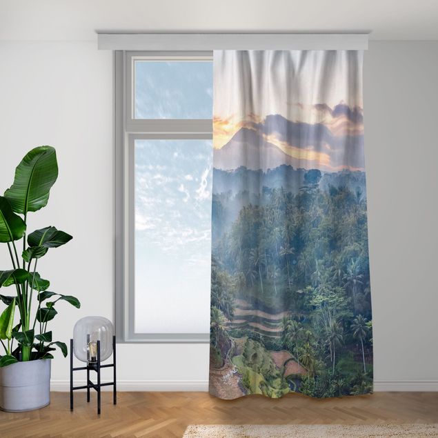 made to measure curtains Landscape In Bali