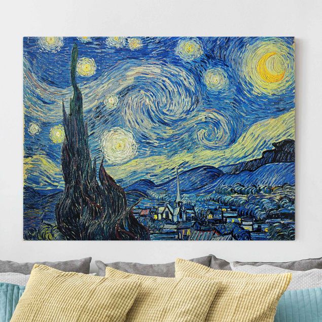 Print on canvas - Vincent Van Gogh - The Starry Night