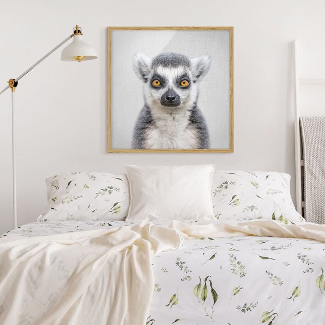 Framed poster - Lemur Ludwig