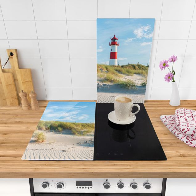 Stove top covers - Lighthouse At The North Sea