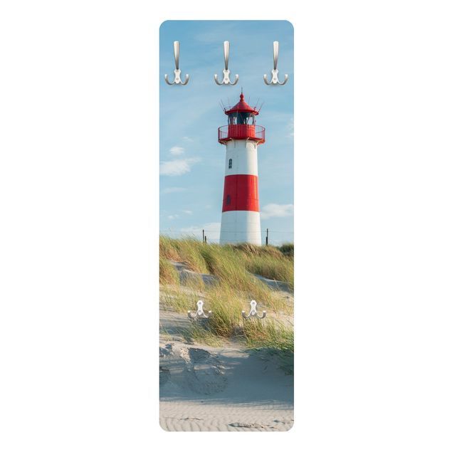 Coat rack modern - Lighthouse At The North Sea