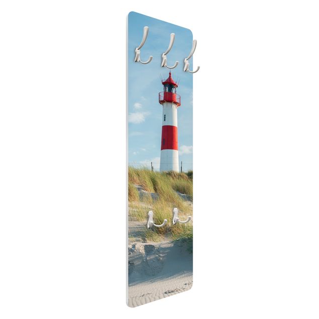 Coat rack modern - Lighthouse At The North Sea