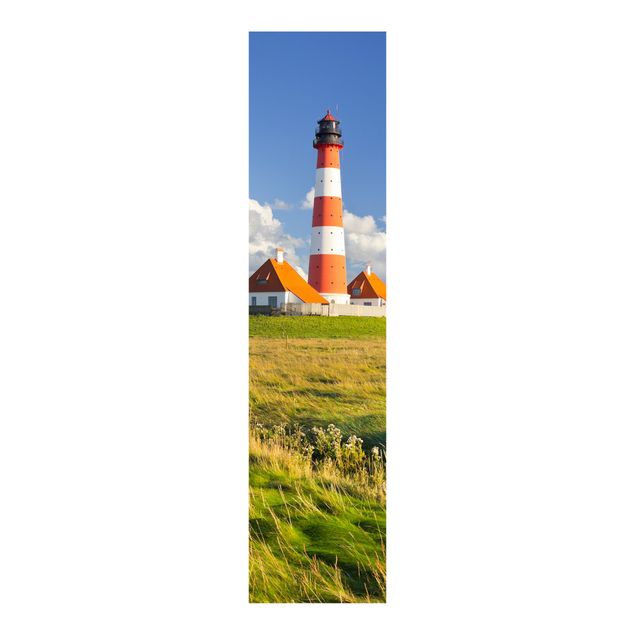 Sliding panel curtains set - Lighthouse In Schleswig-Holstein