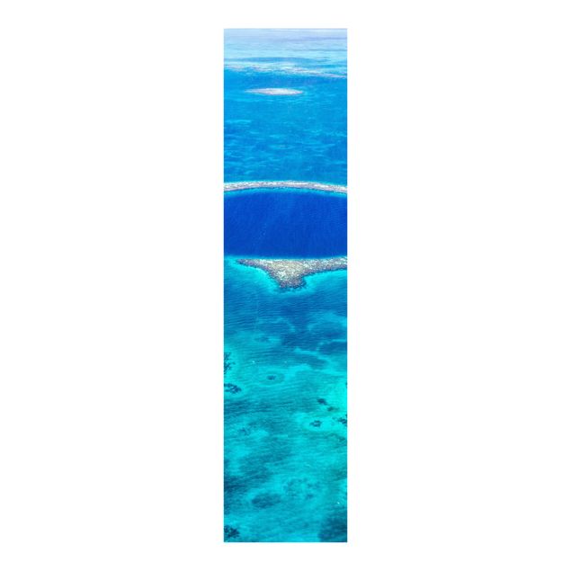 Sliding panel curtain - Lighthouse Reef Of Belize