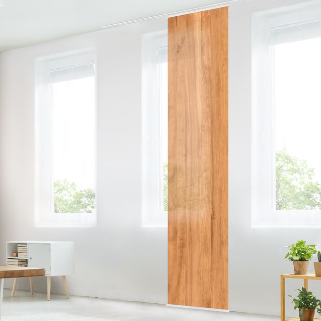 Sliding panel curtains set - Lebanese Cedar