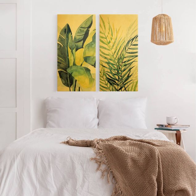 Print on canvas - Favorite Plants Duo