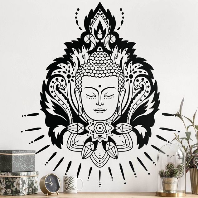 Wall sticker - Lotus Buddha