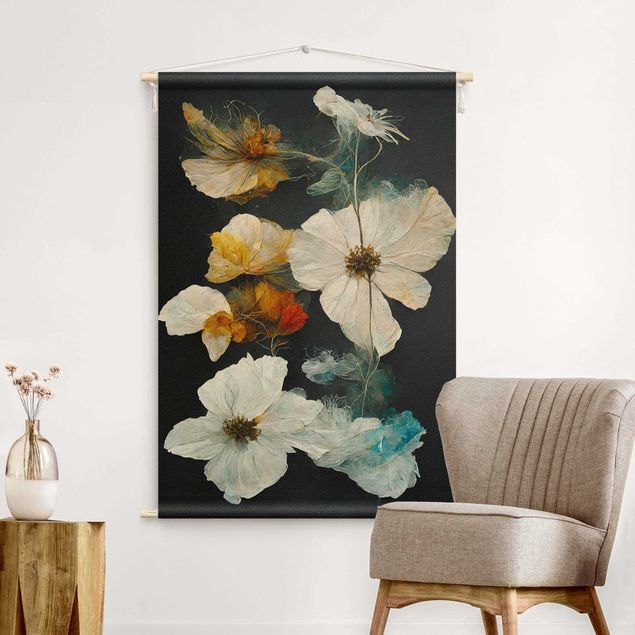 tapestry wall hanging Magical Flowers