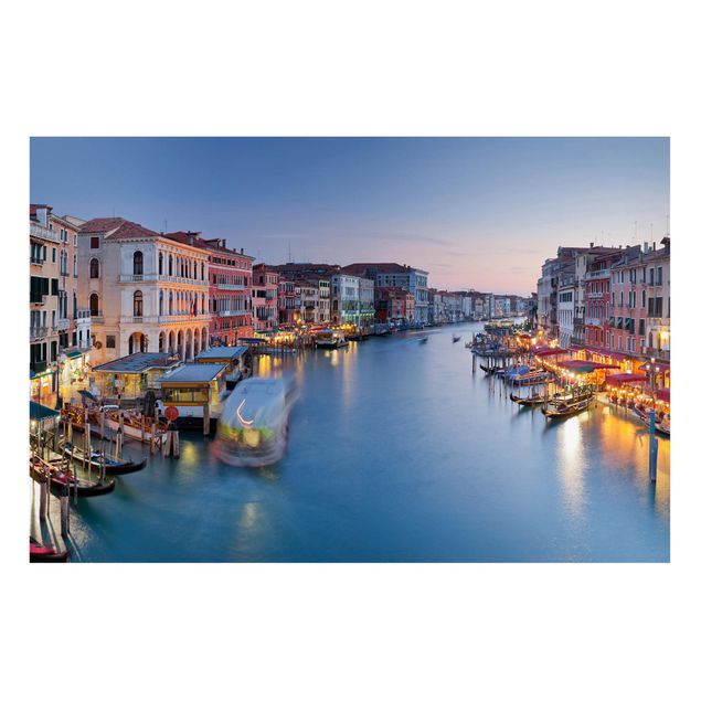 Magnetic memo board - Evening On The Grand Canal In Venice