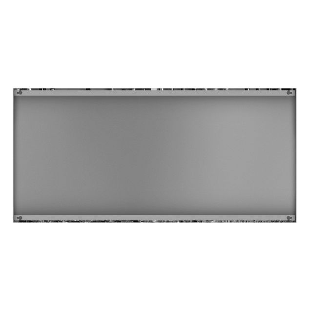 Magnetic memo board - Bar Black & White