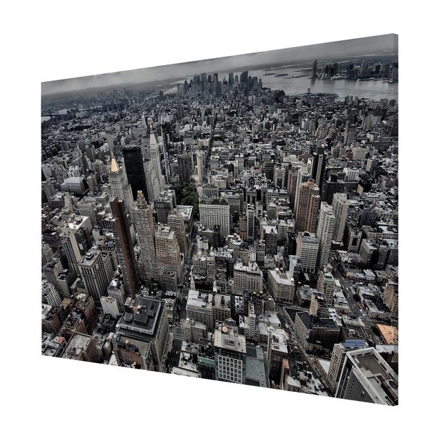 Magnetic memo board - View Over Manhattan