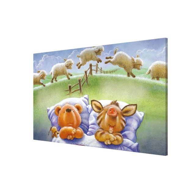 Magnetic memo board - Buddy Bear - Counting Sheep