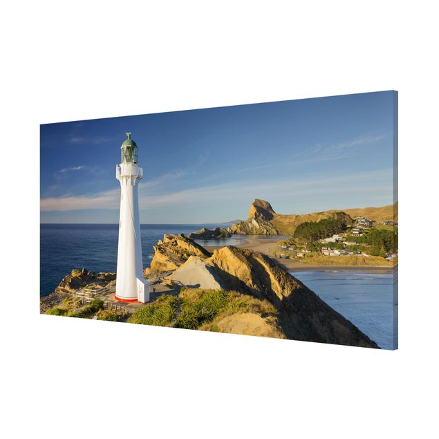 Magnetic memo board - Castle Point Lighthouse New Zealand