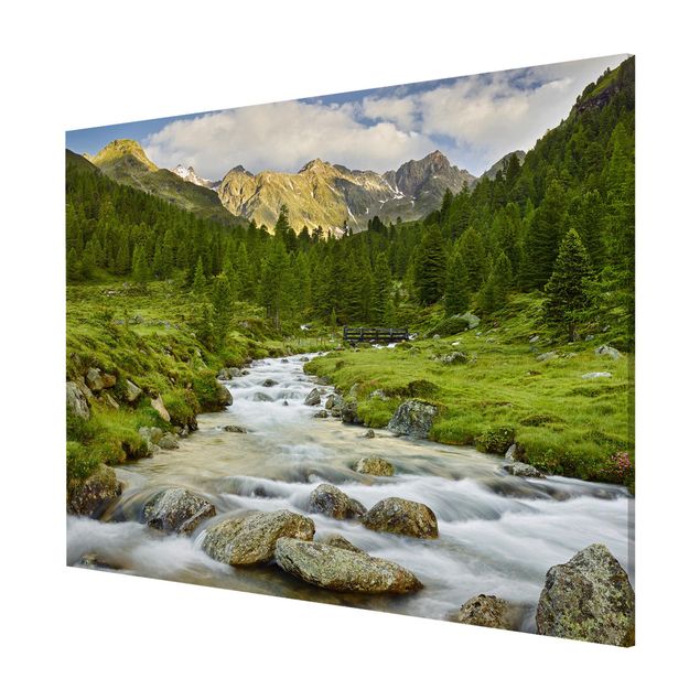 Magnetic memo board - Debanttal Hohe Tauern National Park