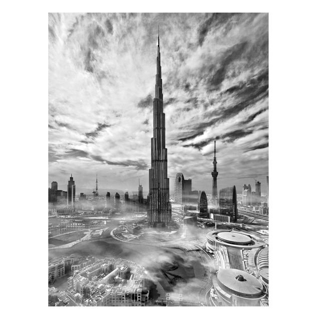 Magnetic memo board - Dubai Super Skyline
