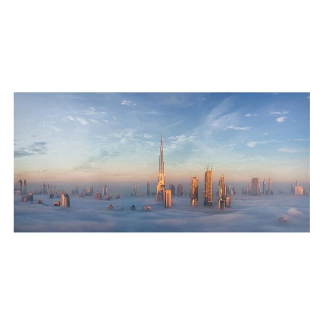 Magnetic memo board - Dubai Above The Clouds