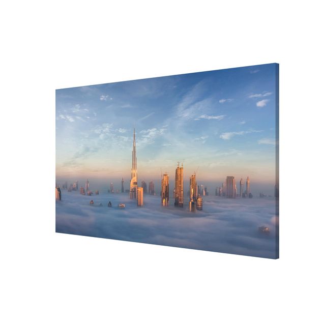 Magnetic memo board - Dubai Above The Clouds