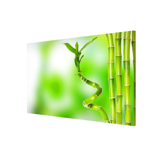 Magnetic memo board - Green Bamboo