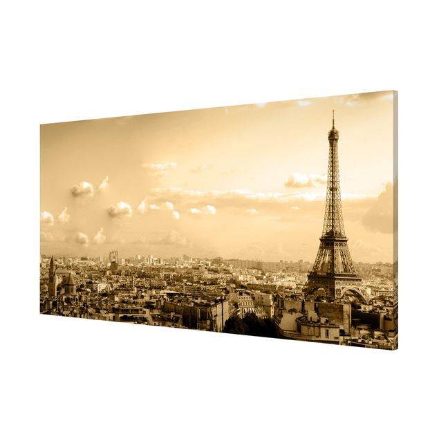 Magnetic memo board - I love Paris