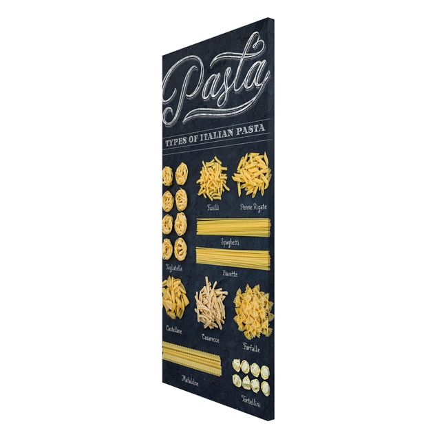 Magnetic memo board - Italian Pasta Varieties