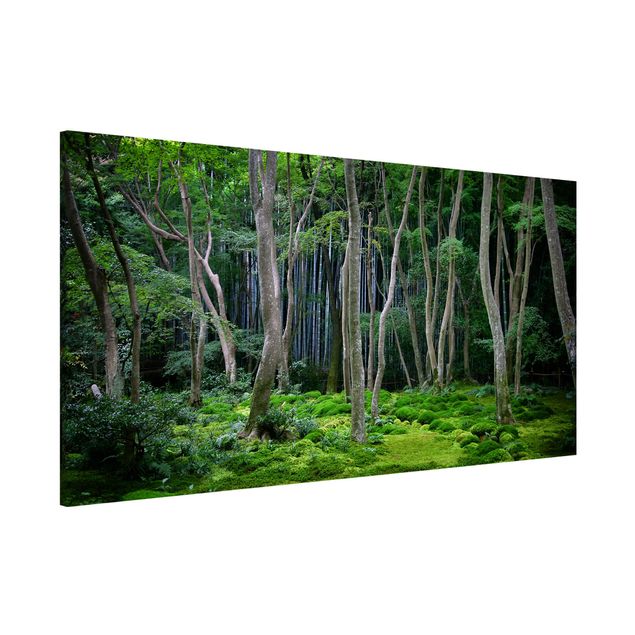 Magnetic memo board - Japanese Forest