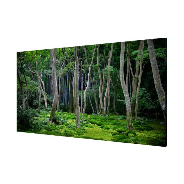 Magnetic memo board - Japanese Forest