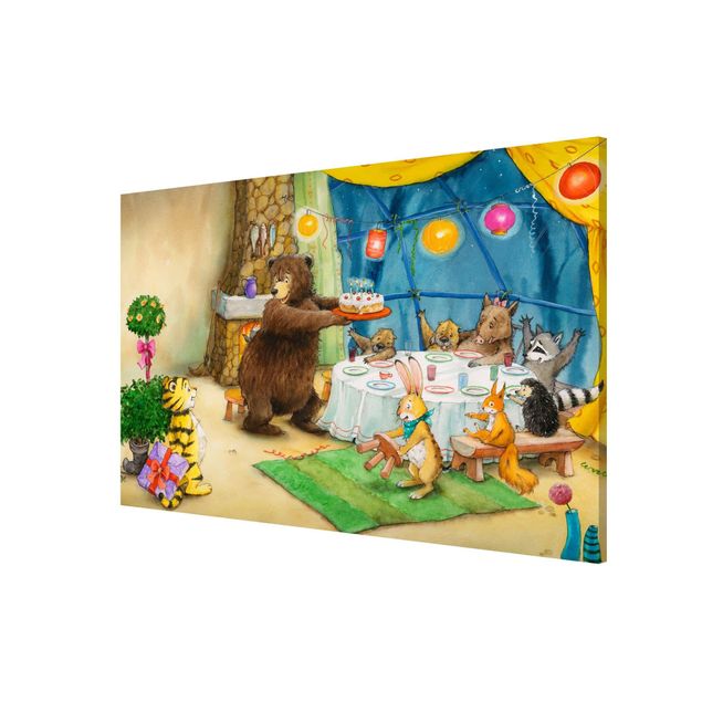 Magnetic memo board - Little Tiger - Birthday Party
