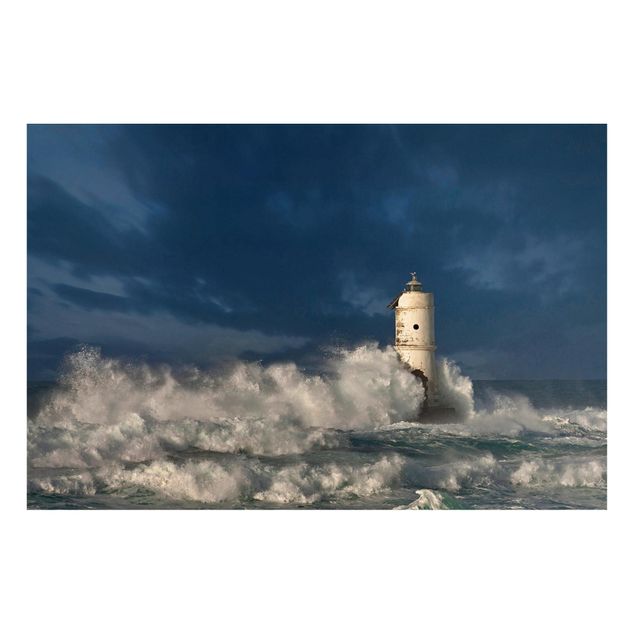 Magnetic memo board - Lighthouse On Sardinia