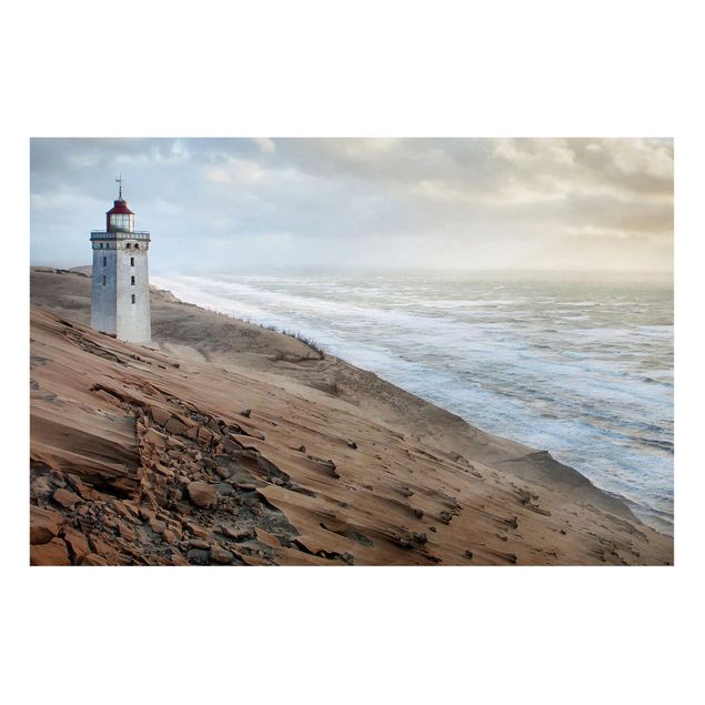 Magnetic memo board - Lighthouse In Denmark