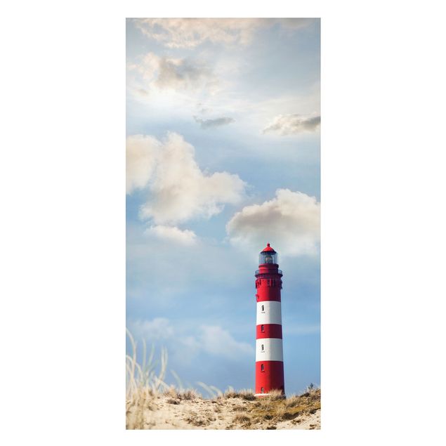 Magnetic memo board - Lighthouse Between Dunes