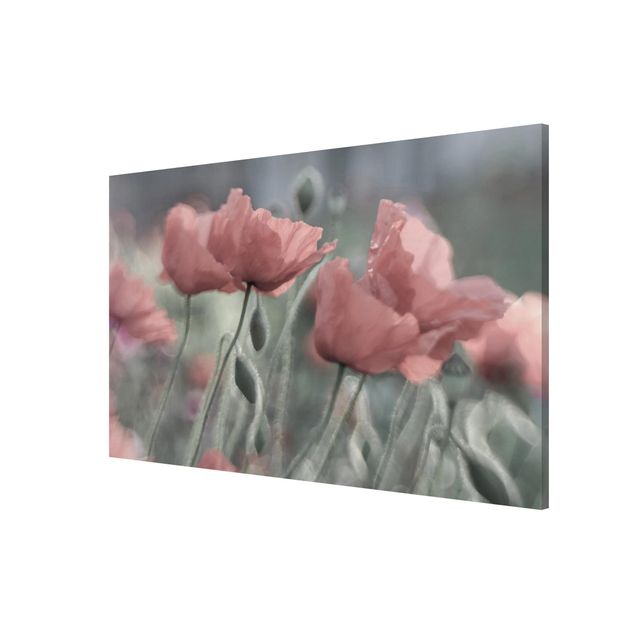 Magnetic memo board - Picturesque Poppy