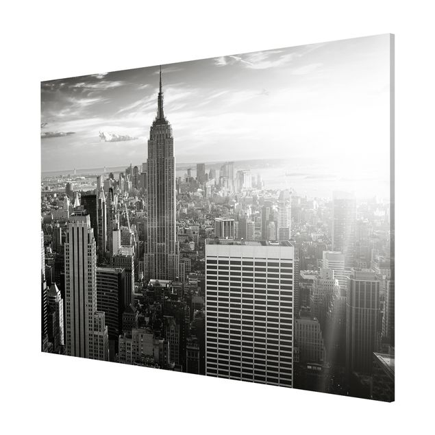 Magnetic memo board - Manhattan Skyline