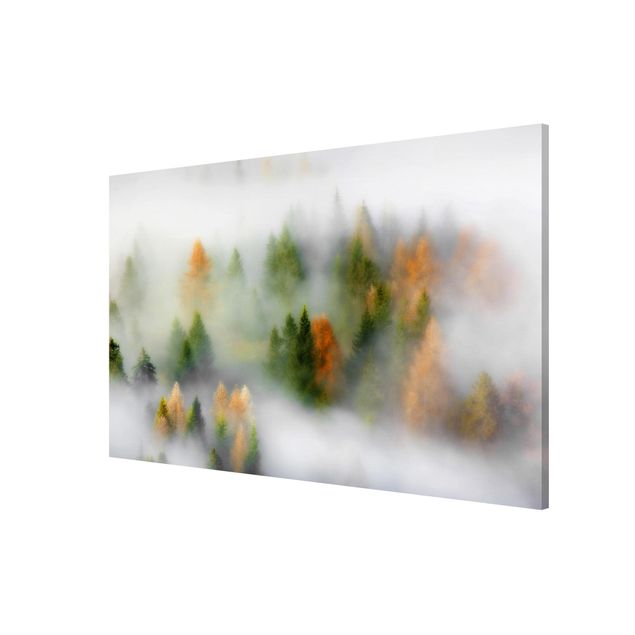 Magnetic memo board - Cloud Forest In Autumn