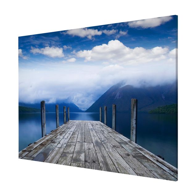 Magnetic memo board - Nelson Lakes National Park New Zealand