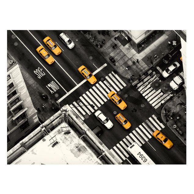 Magnetic memo board - New York City Cabs